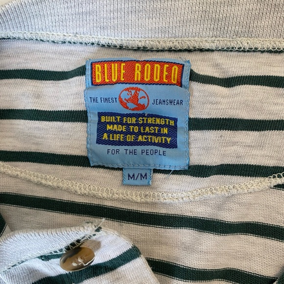 Blue Rodeo Striped Long Sleeve - Picture 4 of 4